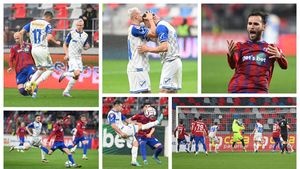 Slovacul Jakub Vojtus, la primele goluri pentru Poli Iași, moldovenii rămân pe locul 1 în play-off și după jocul cu Steaua din Ghencea