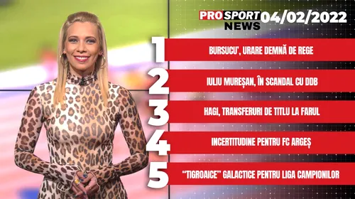 ProSport News | Gică Hagi, transferuri de titlu la Farul. Cele mai importante știri ale zilei | VIDEO