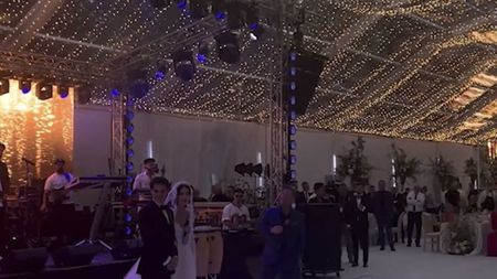 Mireasa lui Ianis Hagi a luat microfonul de la Pavel Bartoș și a descris în 7 cuvinte ce înseamnă pentru ea nunta cu fiul lui Gică Hagi!