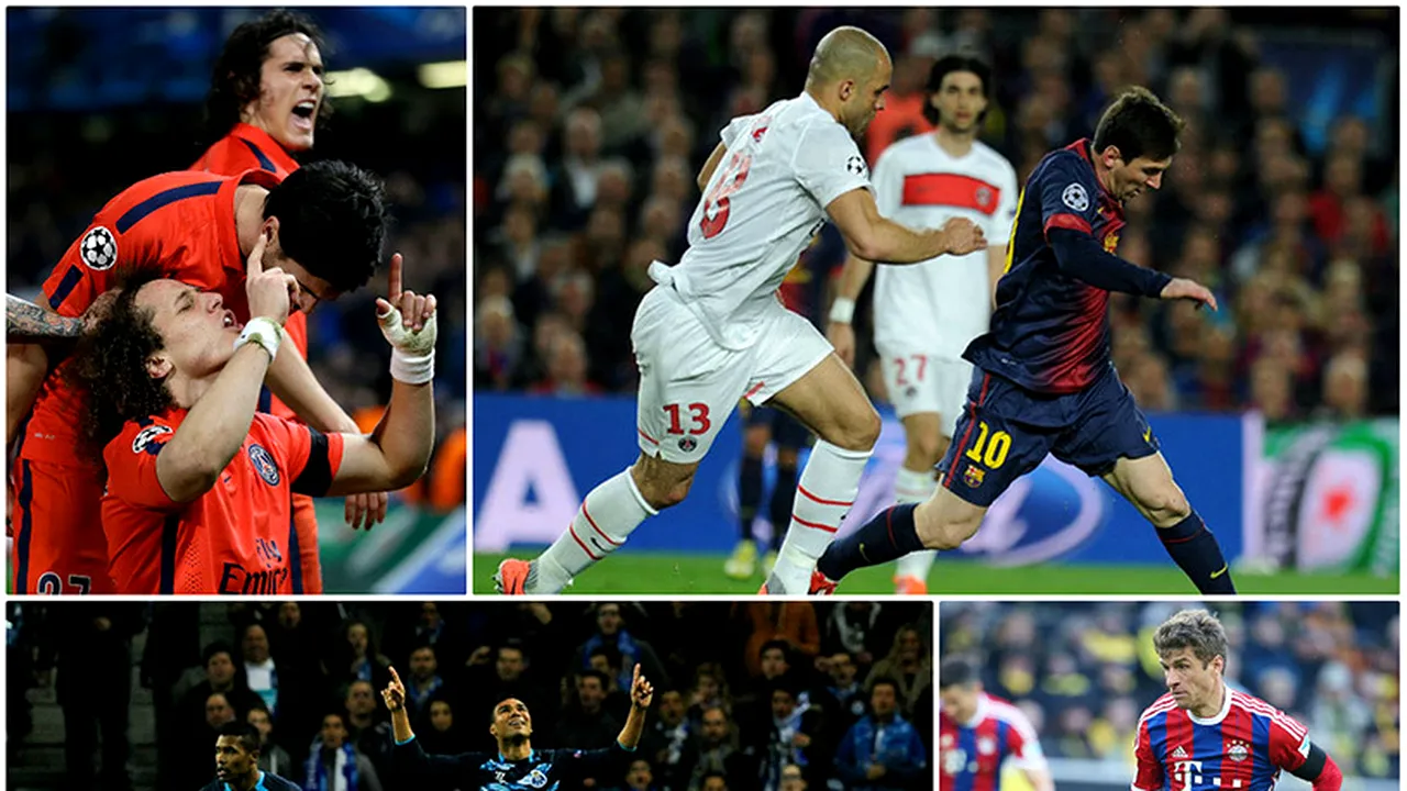 Champions League | PSG - Barcelona 1-3. Suarez a marcat două goluri de generic. FC Porto - Bayern Munchen 3-1. Guardiola, ruinat de gafele defensivei