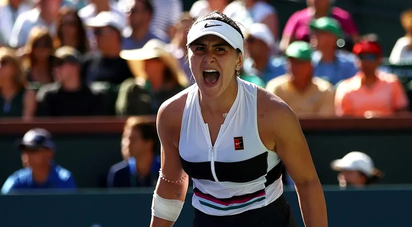 Revenire din altă lume la primul turneu din 2023: Bianca Andreescu a fost condusă cu 6-0, 5-2 de Garbine Muguruza! Cum s-a terminat meciul | VIDEO