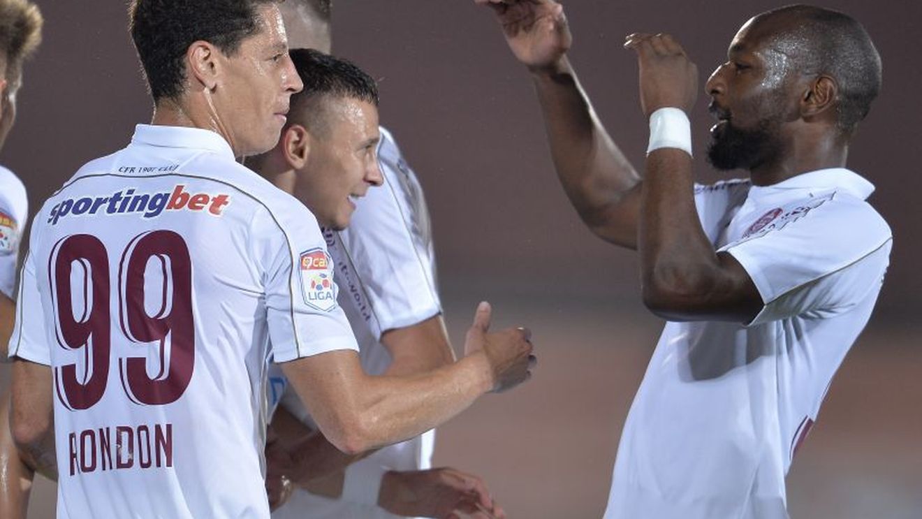 CFR Cluj - FC Botoșani, 4-1. Deac a reușit "dubla", Cîmpanu a marcat primul său gol în Liga 1. VIDEO