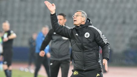Ioan Ovidiu Sabău i-a făcut praf pe fotbaliştii lui U Cluj, după eşecul cu UTA Arad