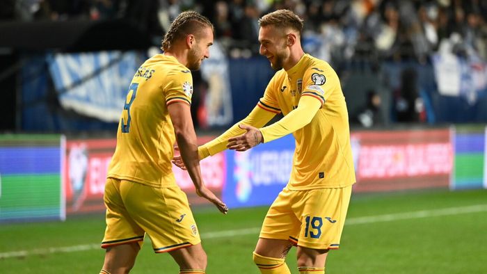 Golul lui George Pușcaș din Israel - România! Inspirația genială a lui Edi Iordănescu: fotbalistul cel mai contestat din națională egalează, după o execuție fabuloasă a lui Denis Drăguș | VIDEO