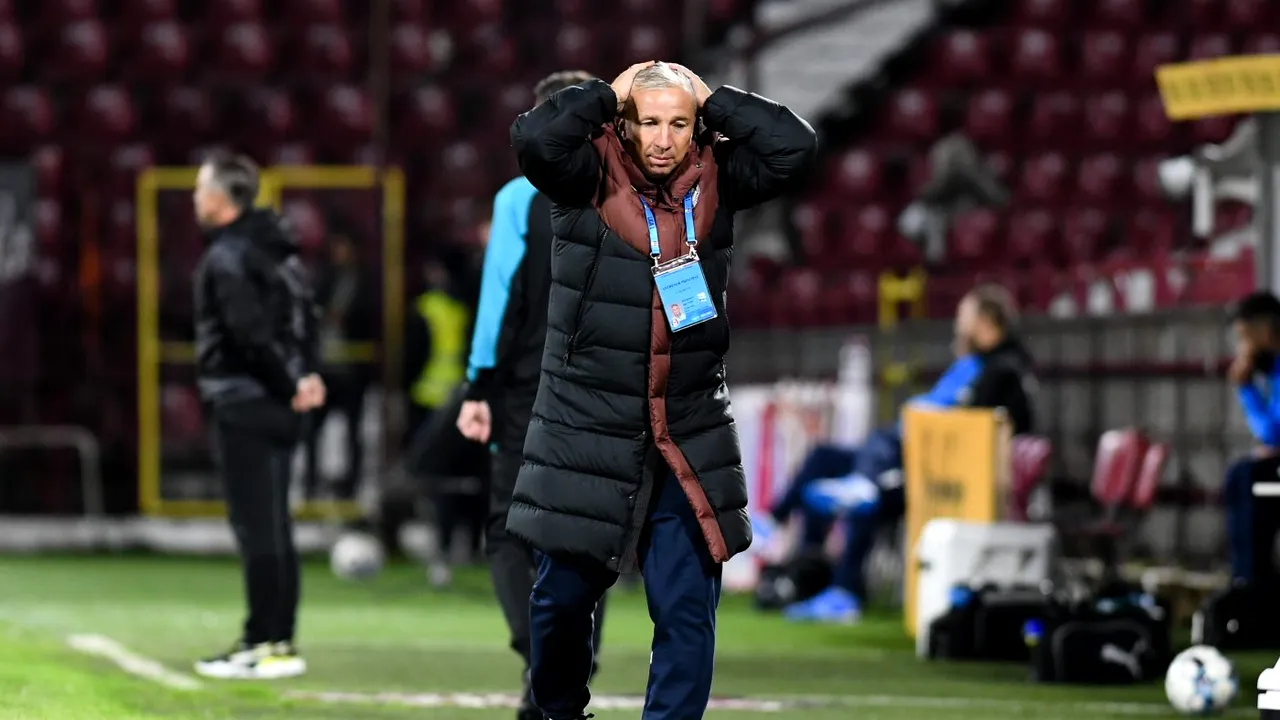 Dan Petrescu a pus iar tunurile pe arbitri: „Penalty și roșu, a văzut toată țara!” Cum a câștigat CFR Cluj: „Asta am exersat!”