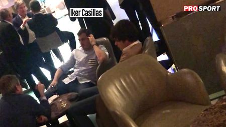 Iker Casillas a trecut peste infarct și a "dat gata" o sticlă de vin roșu, la București! EXCLUSIV FOTO&VIDEO
