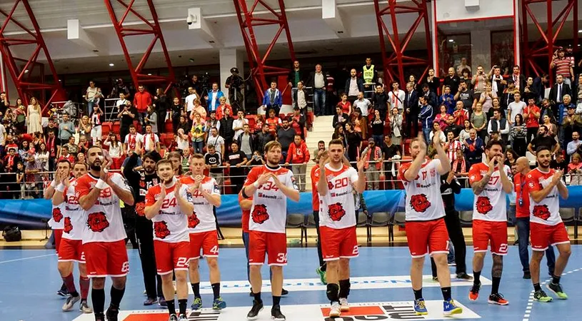 Dinamo își continuă defilarea în play-offul Ligii Naționale la handbal. 