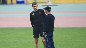 Gabi Tamaș a revenit la antrenamentele primei echipe