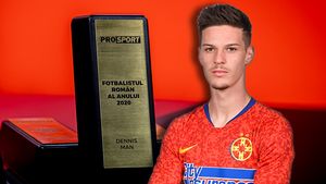 Dennis Man, votat cel mai bun fotbalist român al anului 2020 în Ancheta ProSport! „Nu mă așteptăm, dar de mic îmi doream mult să fiu cel mai bun"