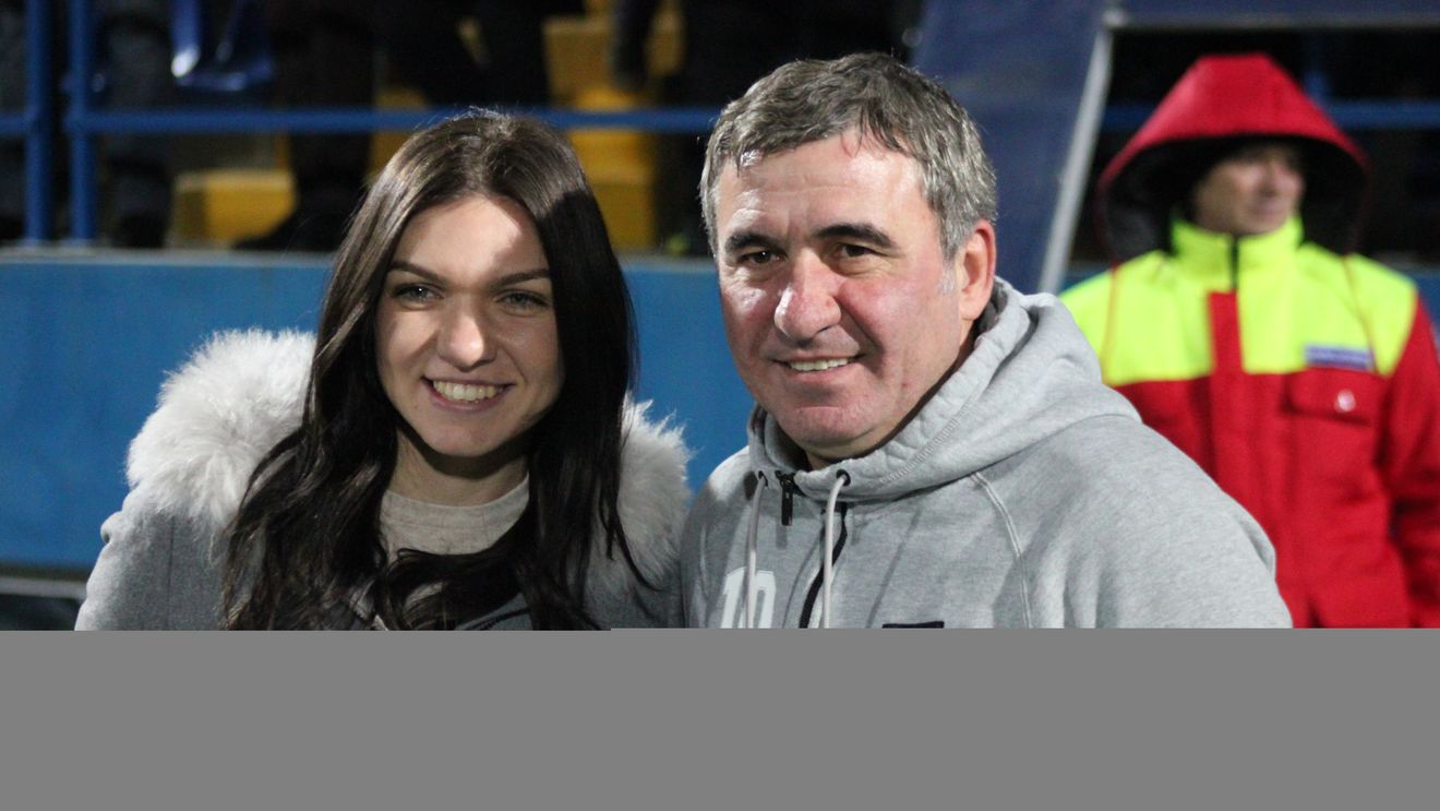 Popescu l-a dat de gol pe prietenul Hagi. Ce făcea "Regele" în timpul meciului Simonei Halep: "A fost genial! Dădea indicații"