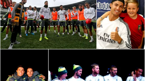 Cum arată un club profesionist: Real Madrid a deplasat 106 oameni în Australia pentru un turneu amical. „Galacticii” au 6 bodyguarzi, 20 de ofițeri de presă și 4 responsabili cu echipamentul!