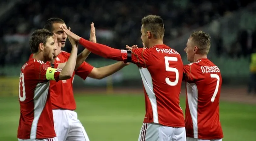 O să avem probleme cu maghiarii! ** Arbitrată de Balaj, Ungaria și-a răsfățat suporterii cu 5 goluri marcate