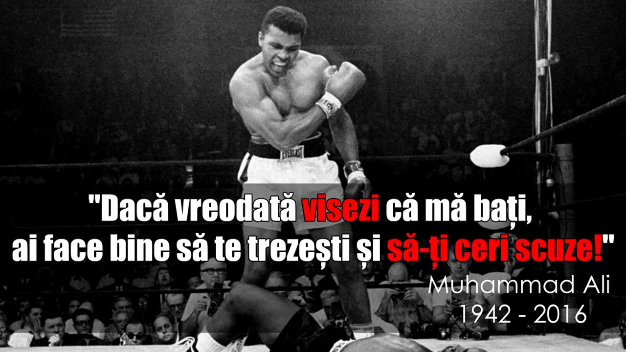 Moștenirea lui Muhammad Ali! 