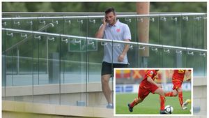 Detaliul care i-a uimit pe steliști la prima întâlnire cu Piovaccari! FOTO: De ce i se spune "Rugbystul"