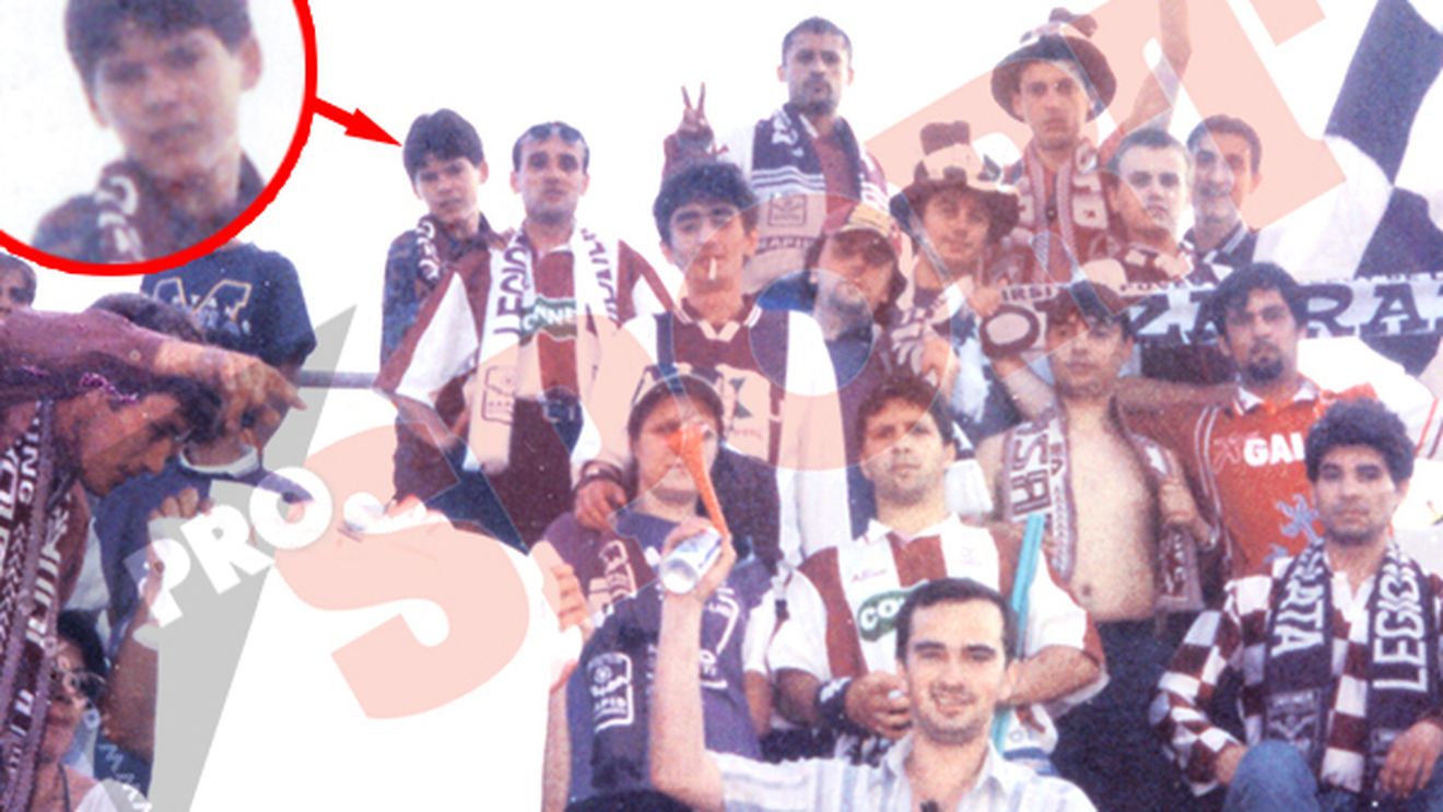 FOTO DOCUMENT** Săpunaru, în galeria Rapidului! Totti de România