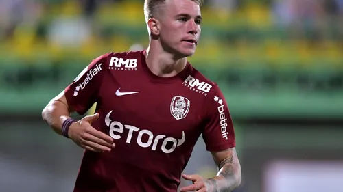 CFR Cluj - Randers 1-1. Claudiu Petrila aduce primul punct pentru echipa lui Dan Petrescu, după ce danezii au controlat meciul din Conference League!