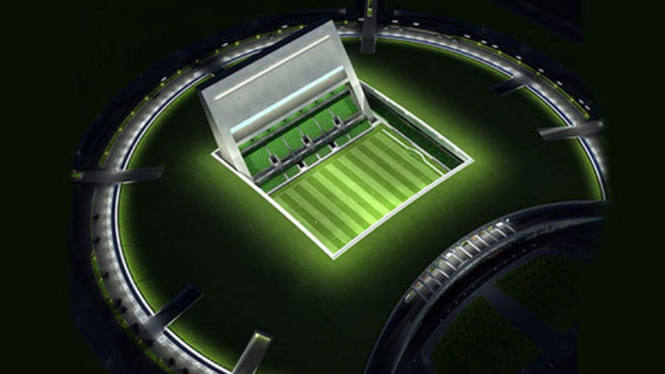 FOTO REVOLUȚIONAR!** Qatar vrea să dea lovitura: primul stadion subteran din LUME