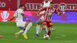 Marius Ștefănescu, mesaj pentru Edi Iordănescu după ce a marcat în Sepsi - CFR 1-1! Golgheterul covăsnenilor vrea la EURO 2024