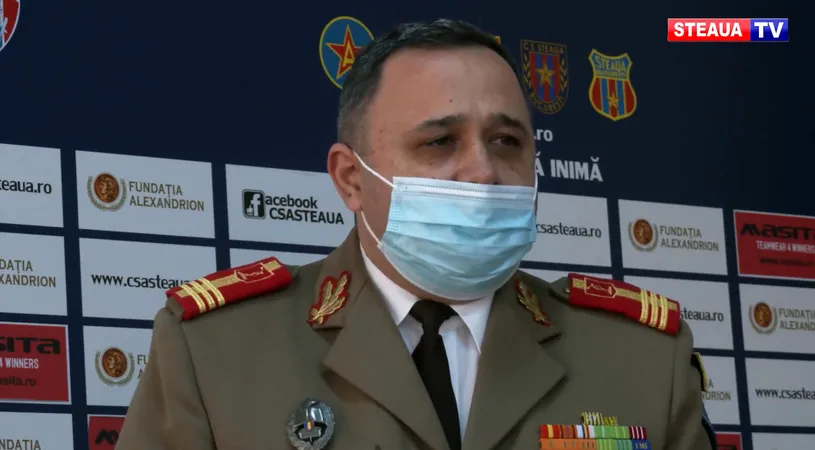 CSA Steaua și-a schimbat comandantul! Anunțul făcut de roș-albaștri: „A fost detașat pentru 6 luni”