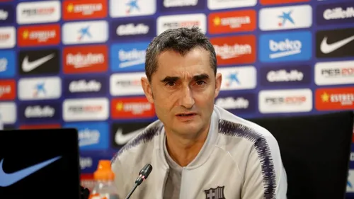 Promisiunea lui Ernesto Valverde înaintea meciului care va decide liderul în La Liga