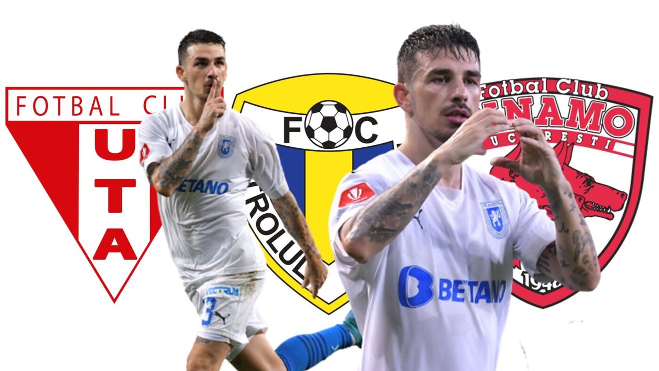 Trei oferte pentru Sergiu Hanca, după ce a fost dat afară de Mihai Rotaru! Petrolul și UTA vor să-l deturneze din drumul spre Dinamo | EXCLUSIV