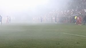 UTA - Craiova, meci întrerupt de fanii arădeni! Ce au făcut suporterii la un meci jucat cu porțile închise | FOTO