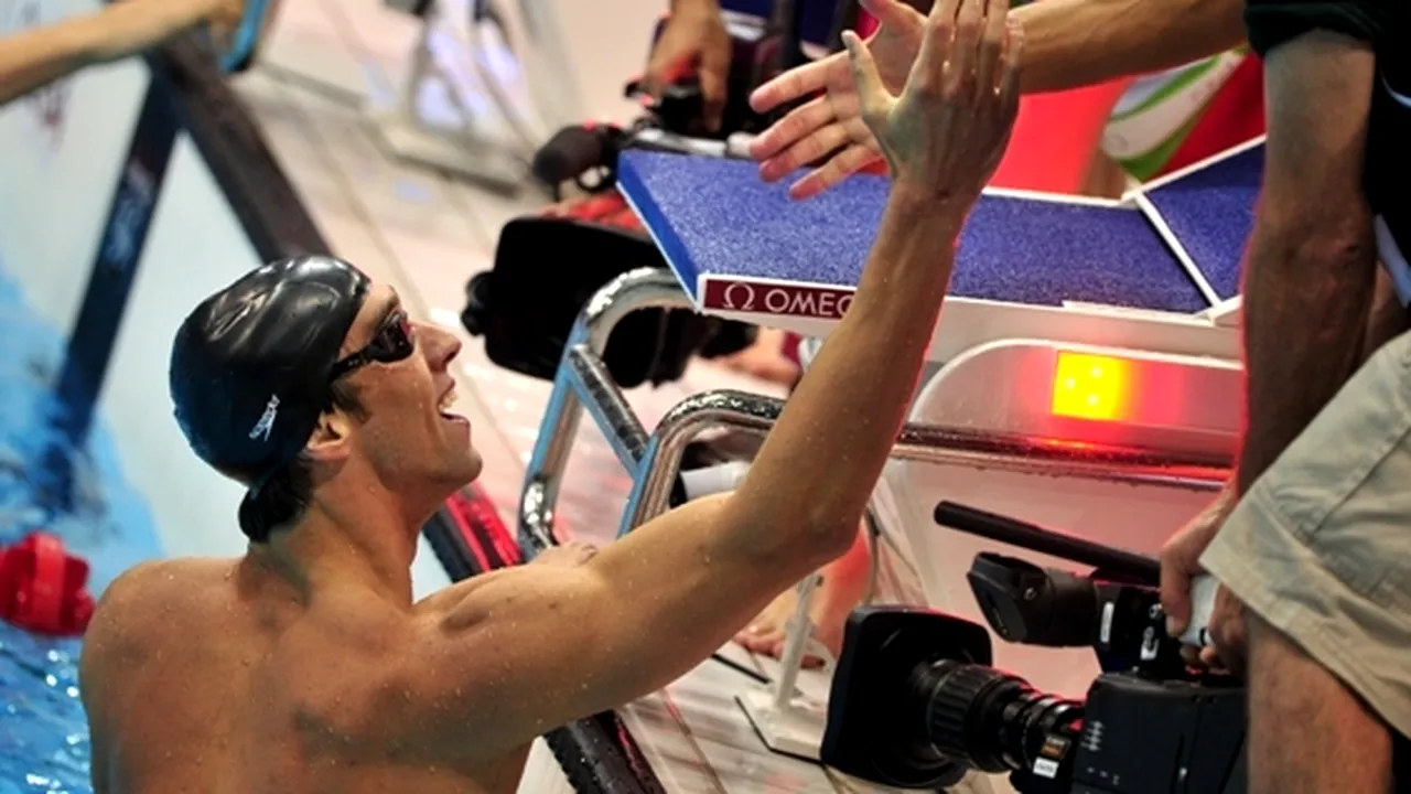RECORD:** Michael Phelps a devenit cel mai medaliat sportiv din istoria olimpică
