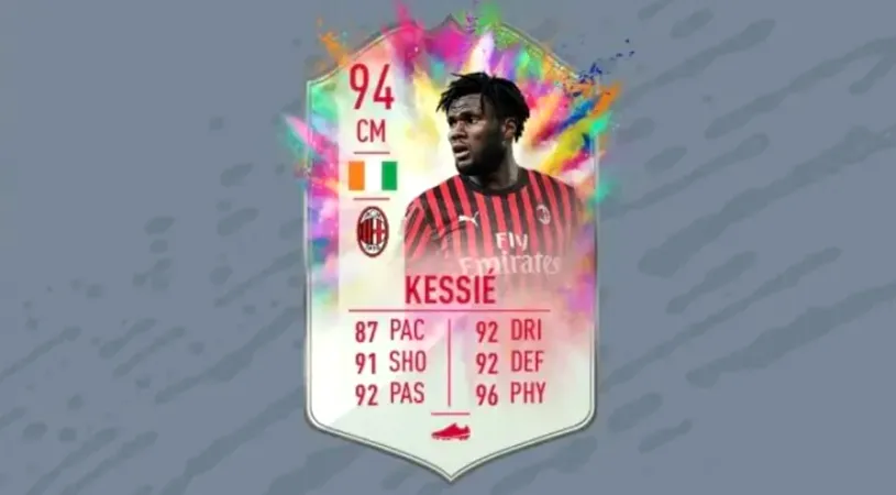 EA SPORTS oferă jucători gratuiți pe bandă rulantă! Franck Kessie de la AC Milan este noul super-card din FIFA 20