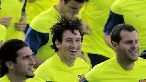 N”Doye și Ze Kalanga, luați aminte!** Messi a ajuns cu o săptămână mai devreme la pregătirea Barcei!