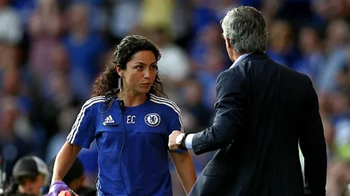 Reacția Evei Carneiro, după ce a fost făcută praf de Jose Mourinho la finalul meciului cu Swansea