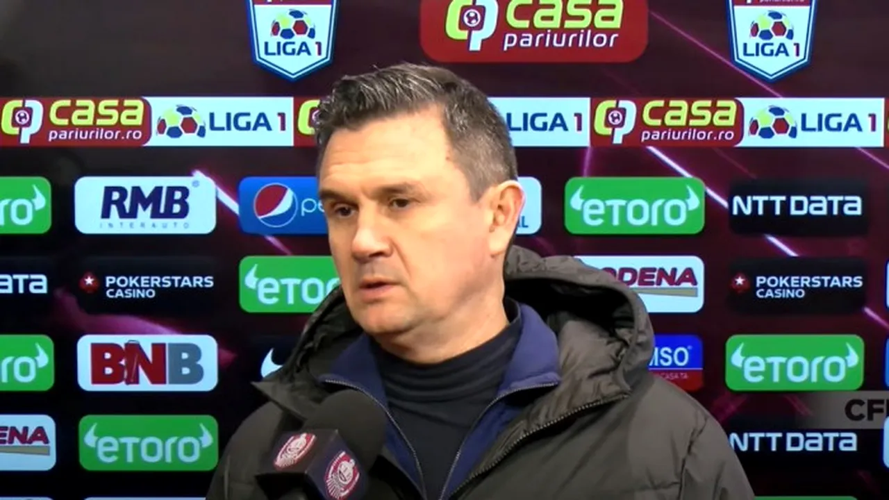 Cristi Balaj îl contrează pe Dan Petrescu după CFR Cluj - FCSB 0-1. „Nu-s de aceeași părere cu cei care spun asta!”
