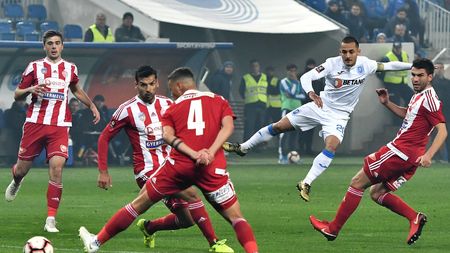 Ce nu s-a văzut la TV. Neagoe le-a mai pus o piedică oltenilor săi! Egal cu scandal în Bănie între Craiova și Sepsi OSK 