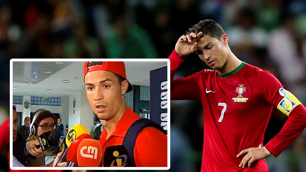 Ronaldo a șocat când a fost întrebat pe cine preferă la baraj: 