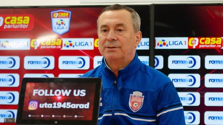 Antrenorul din acte al lui FC Botoșani, Mihai Ciobanu, nemulțumit de egalul cu UTA: „Remiza ajută contracandidatele noastre la play-off!”. A fost impresionat de atmosfera de pe stadion: „Fac o reverență către publicul arădean”