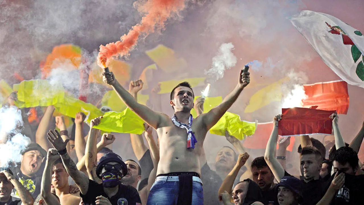 Suporterii Stelei protestează împotriva conducerii din cauza prețurilor de la partidele din Liga Campionilor: 
