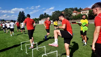 AFC Câmpulung Muscel rămâne în joc de glezne pentru Liga 2. A disputat un amical puternic, cu CFC Argeș
