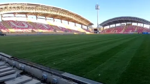 Stadionul Aradului are un gazon nou, dar UTA încheie anul în „exil”! Ce lucrări mai sunt de finalizat