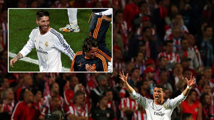 FOTO | Ronaldo și o imagine care va rămâne în istoria Ligii.  Reacția lui Coentrao și a lui Ramos când au văzut ce face CR7