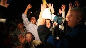 Isterie la Urziceni!** 2.000 de fani au sărbătorit: "UNIREA-CAMPIONII"!