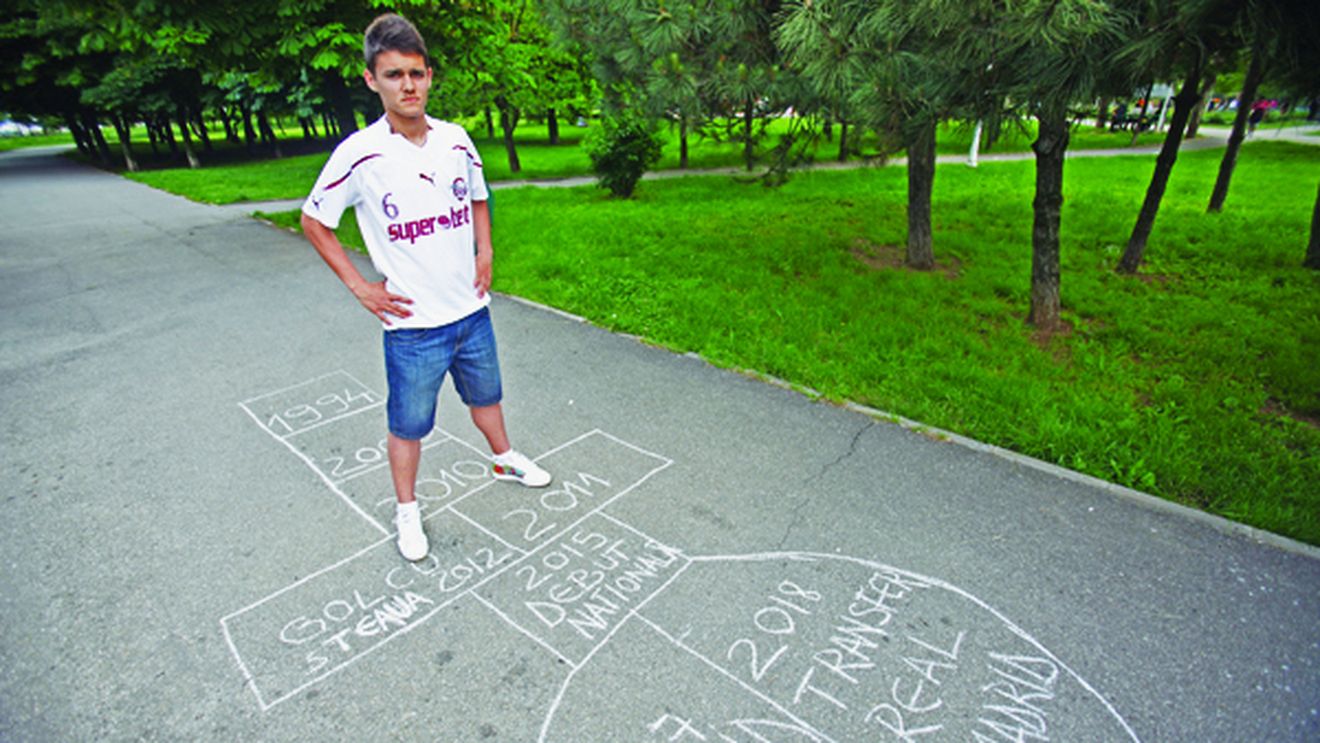 A debutat în Liga 1 la 16 ani și visează să joace la Real:** "Eu sunt noul Ioniță"