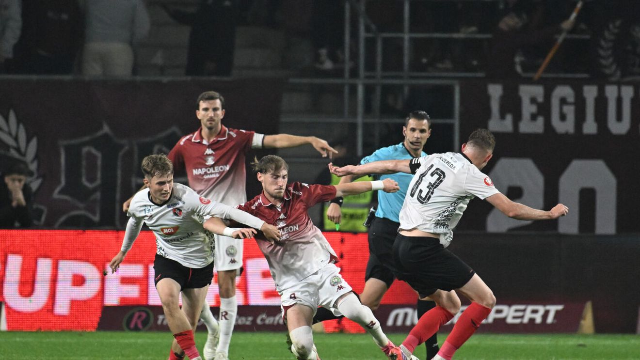 Rapid - Csikszereda, în etapa 14 din Superliga. Ciucanii, ratări uriașe în prima repriză!