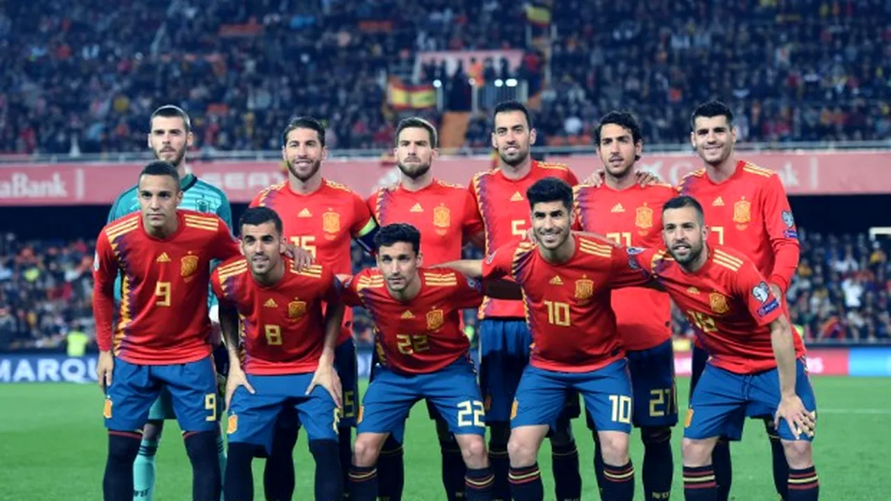 Lotul Spaniei pentru meciul cu România. Două vedete nu fac deplasarea la București 