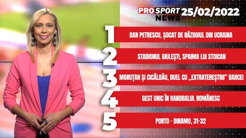 ProSport NEWS | Stadionul Giulești, spaima lui Flavius Stoican înaintea derby-ului dintre Rapid și Dinamo! Cele mai importante știri ale zilei | VIDEO