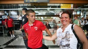 Dinamoviștii au ajuns în Croația! Vezi cine l-a întâmpinat pe Torje!