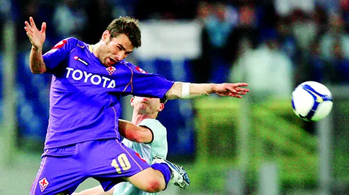 Mutu, „blocat” la Fiorentina