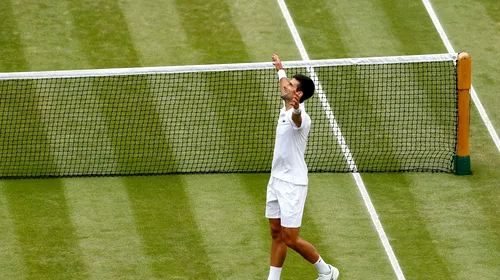 Novak Djokovic, drum liber către al 24-lea titlu de Grand Slam! Cum arată tabloul masculin de la Wimbledon