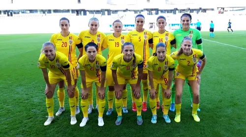 Eșec usturător pentru naționala feminină de fotbal: 1-6 cu Belgia! Marți jucăm acasă cu Croația