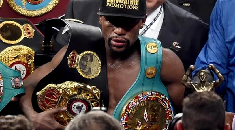 Floyd Mayweather l-a învins pe Andre Berto și și-a încheiat cariera cu un bilanț de 49-0