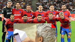 Ce n-ai văzut la TV în timpul meciului nebun dintre FCSB și Drita. Mircea Lucescu, „fanul” unei aplicații cunoscute. Ce s-a întâmplat în pauza partidei. SPECIAL