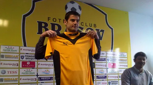 După 7 ani, Florin Stângă a revenit la FC Brașov!** „Putem lua Cupa!”